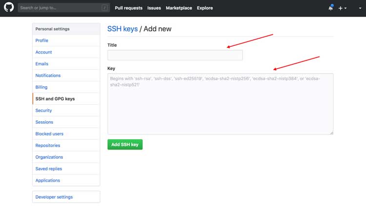 github newkey